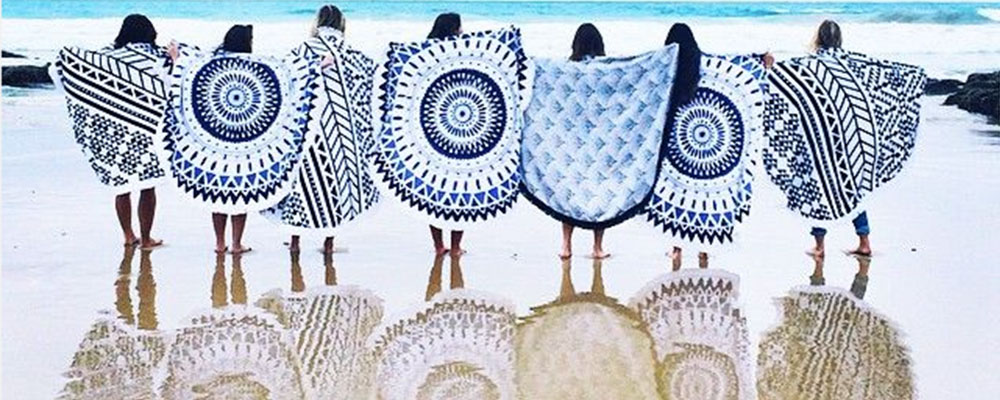 Beach Towel Trend Alert: Round Towels
