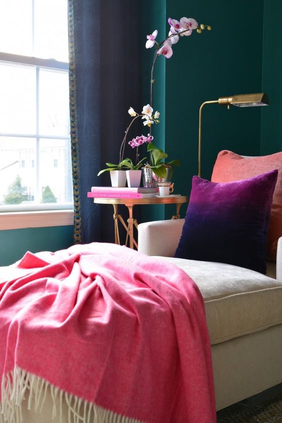 Contemporary Interior Design Trends 2017 - Jewel-toned interiors
