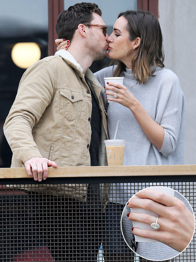 Best Celebrity Engagement Rings - Louise Roe