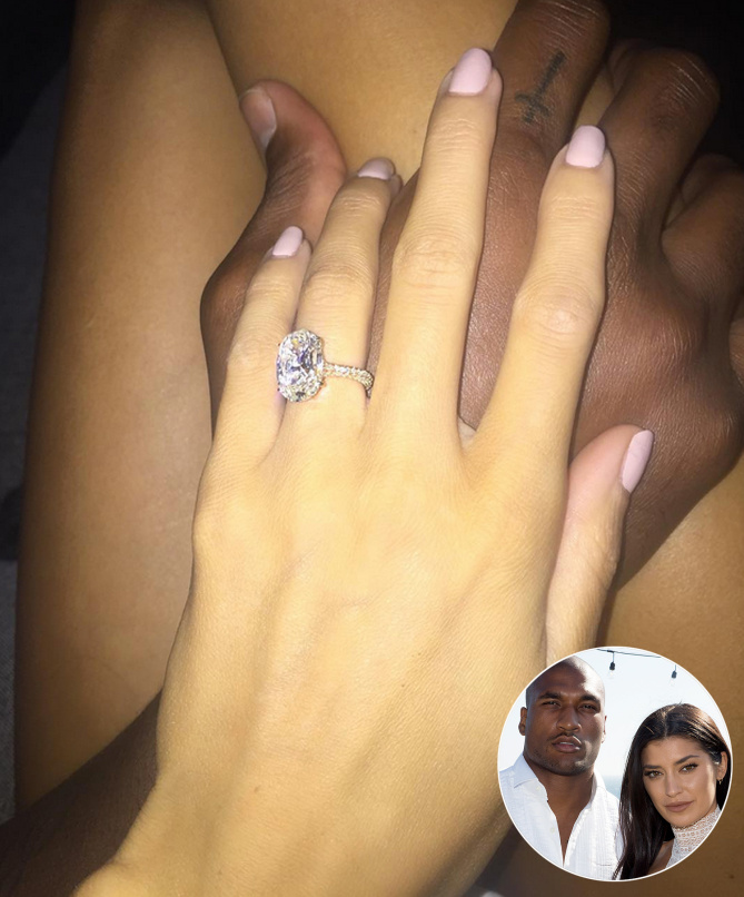 Best Celebrity Engagement Rings - Nicole Williams