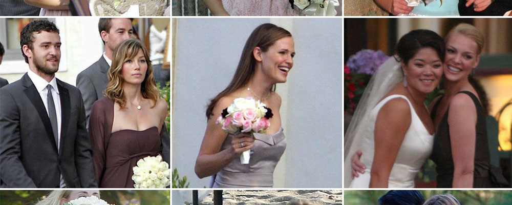 Celebrity Bridesmaids: 20 Stars And The Dresses They Wore