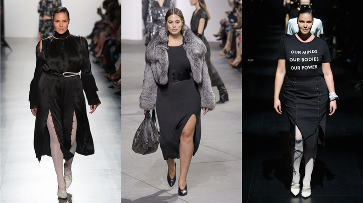 New York Fashion Week - Plus-size models