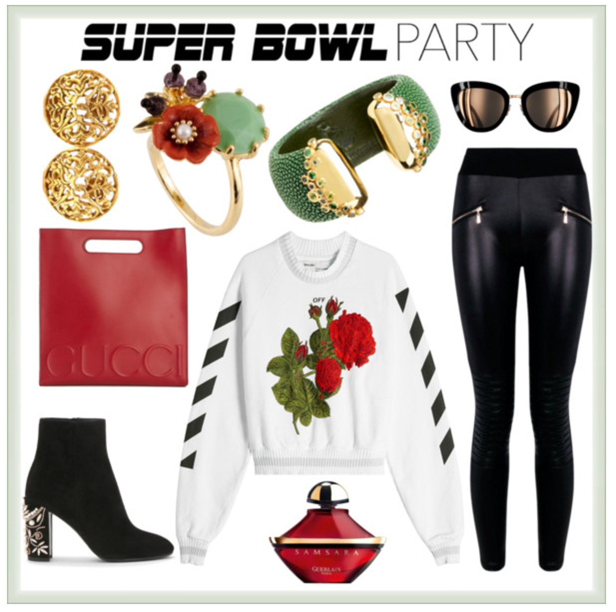 Super Bowl Outfit Ideas 2017 - Party Time