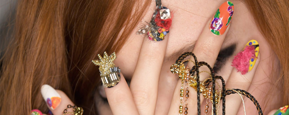 The Best Manicures And Nail Art Designs From Fashion Month