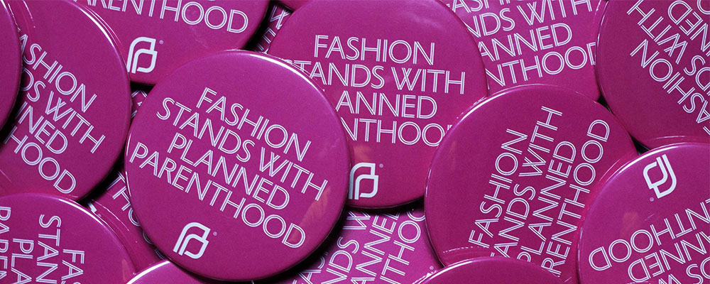 Planned Parenthood Pink Pins Are Going To Take Over NYFW