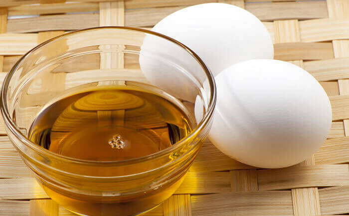 How to straighten hair with olive oil and eggs