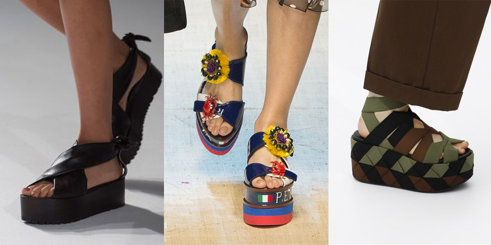 Spring/Summer Shoe Trends 2017: Flatforms
