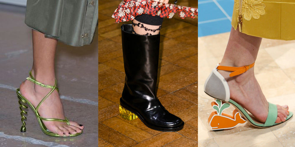 Spring/Summer Shoe Trends 2017: Funky Heels