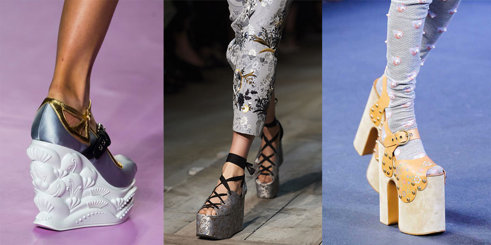 Spring/Summer Shoe Trends 2017: Platforms
