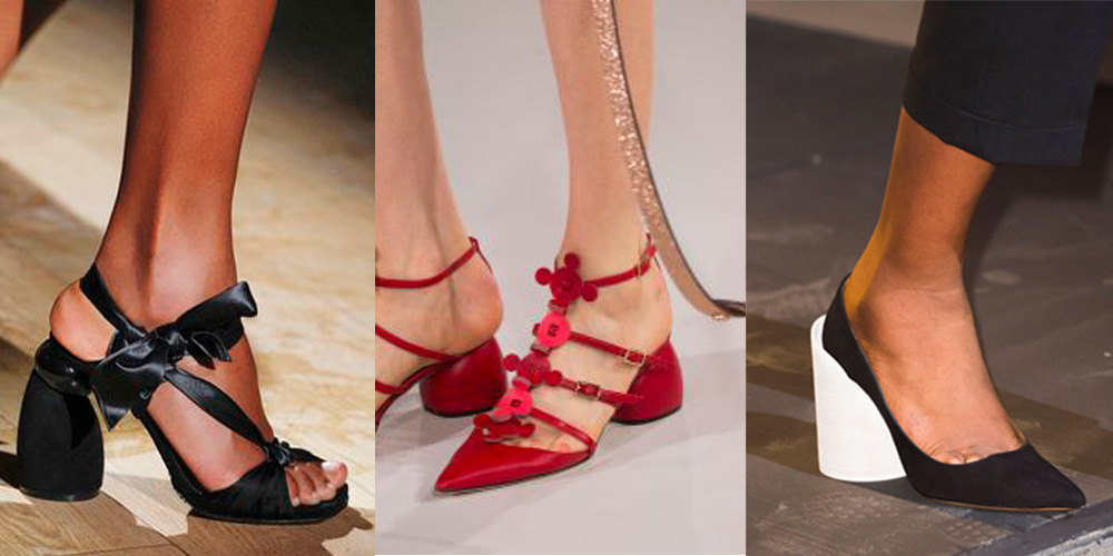 Spring/Summer Shoe Trends 2017: Rounded Heels