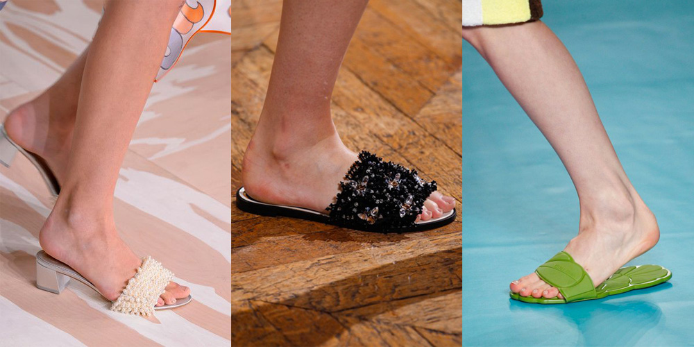 Spring/Summer Shoe Trends 2017: Sliders