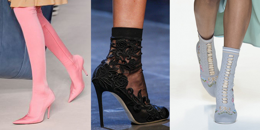 Spring/Summer Shoe Trends 2017: Sock Boots