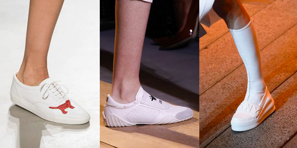 Spring/Summer Shoe Trends 2017: The White Sneaker