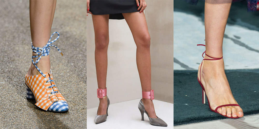 Spring/Summer Shoe Trends 2017: Wrapped Around The Ankles