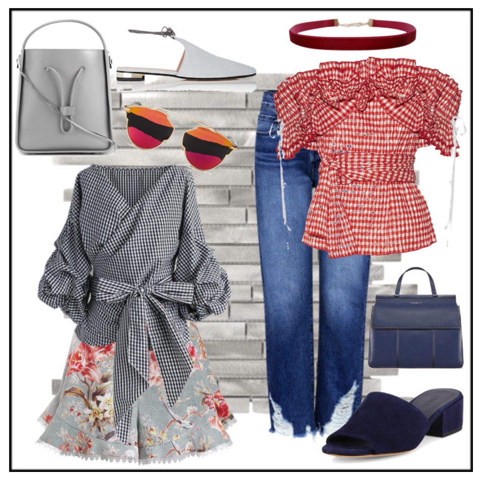 Gingham Trend - Tops Gingham Trend - Tops