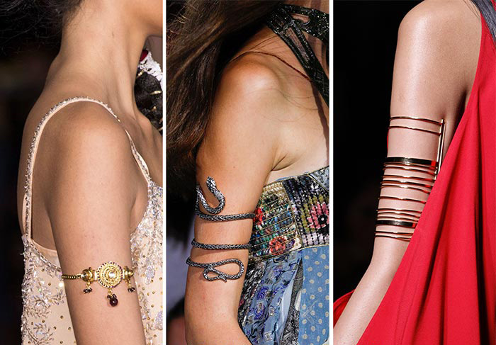 Fashion Accessories 2017 Trend: Upper Arm Bracelets