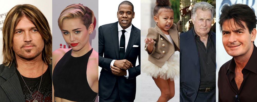 15 Famous Duos Of Stylish Fathers With Their Children