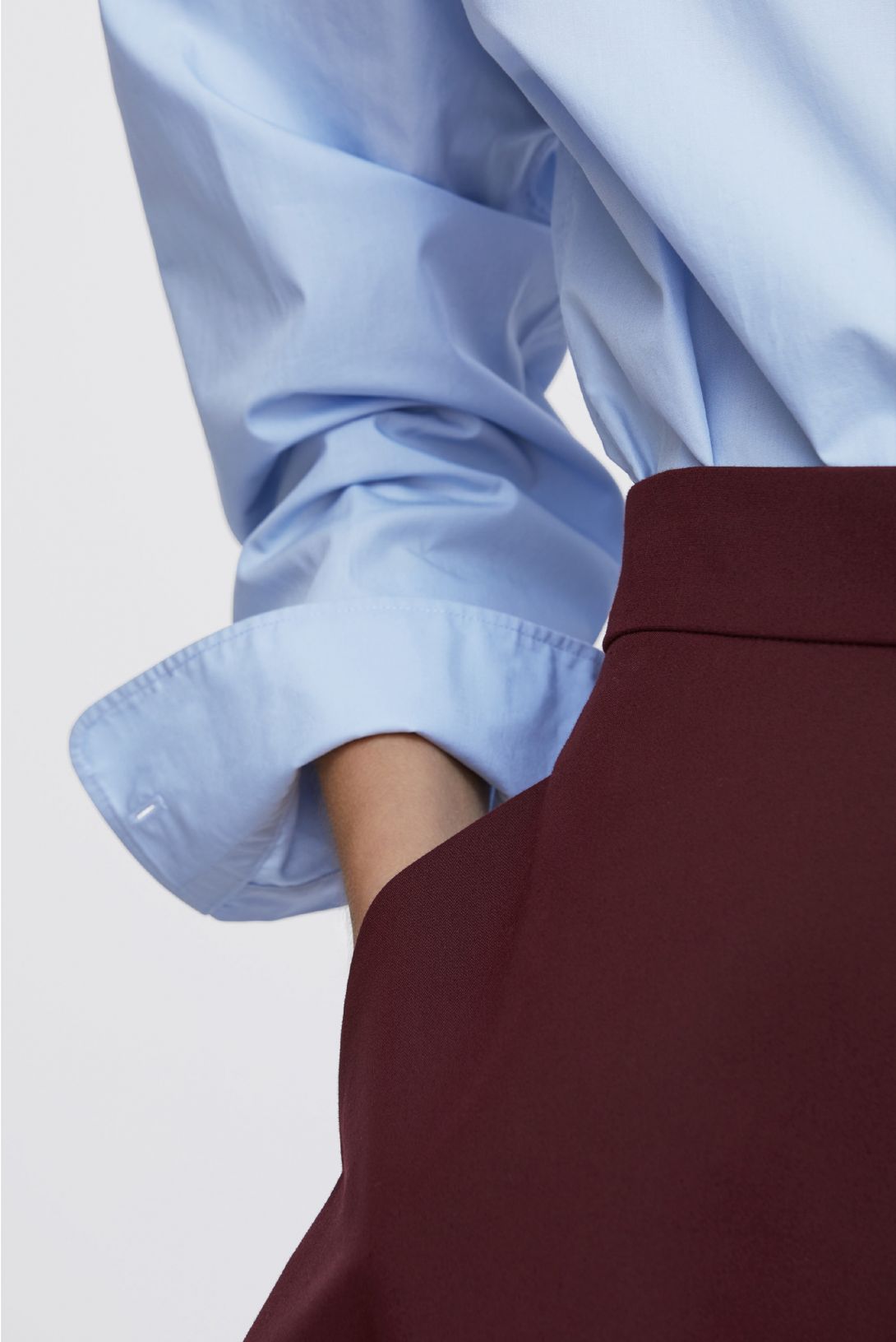 Arket H&M: Burgundy and blue Arket H&M: Burgundy and blue