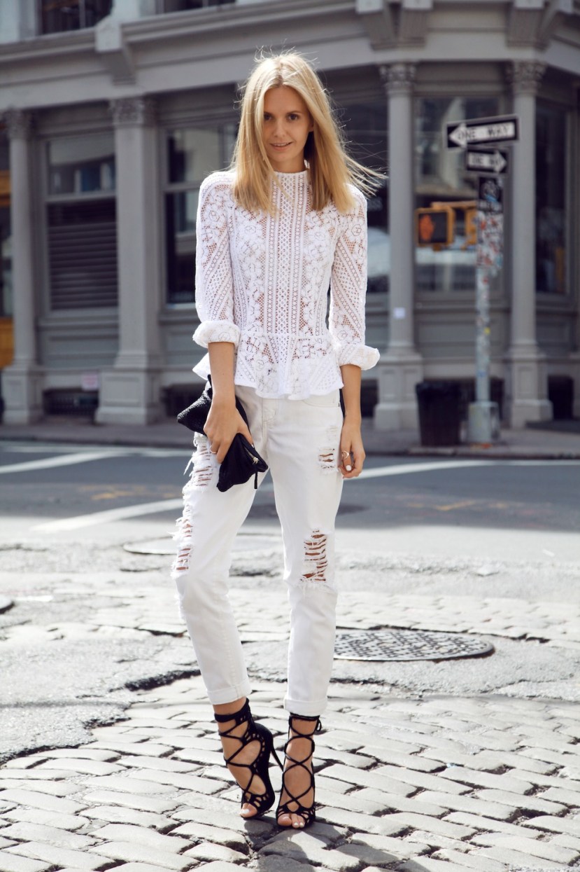 marvellous white pants outfit summer girls