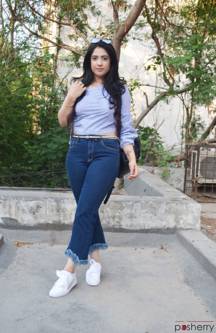What To Wear With Jeans That Have Frayed Hems [Two Looks]