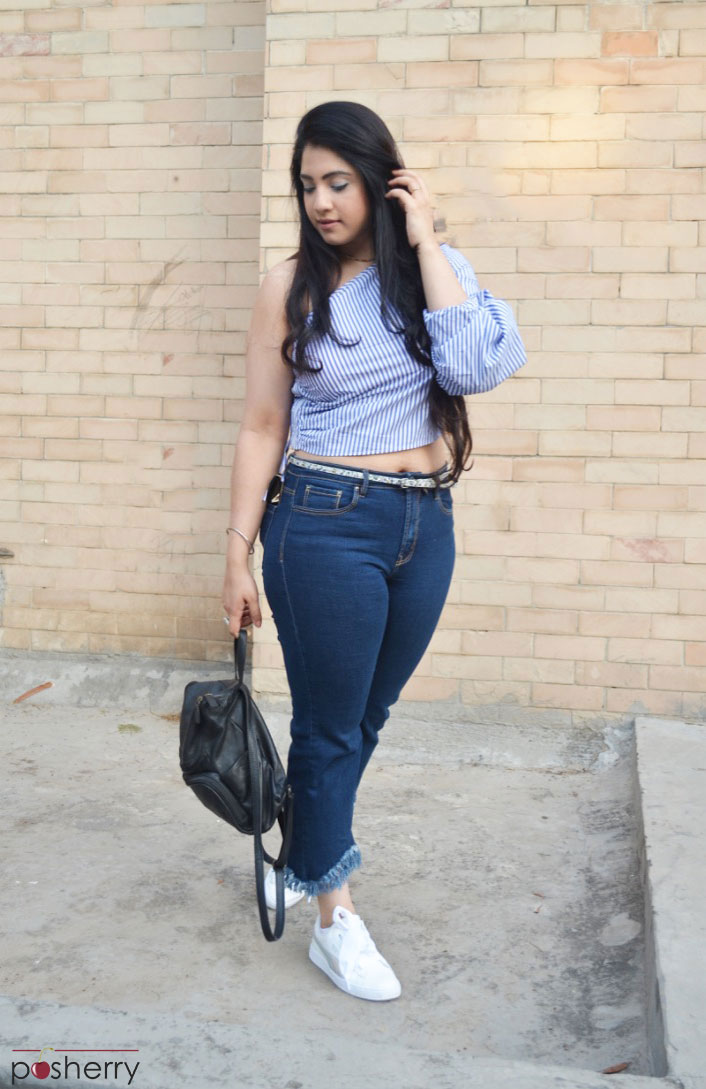 What To Wear With Jeans That Have Frayed Hems [Two Looks]