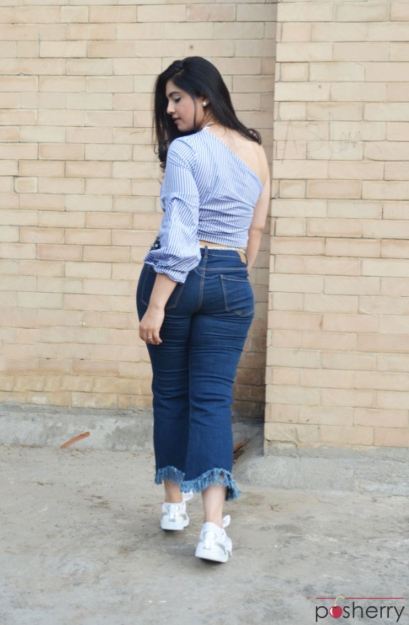 What To Wear With Jeans That Have Frayed Hems [Two Looks]
