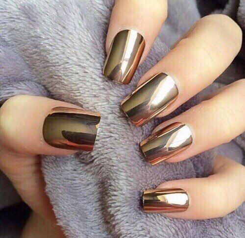 Summer Nail Colors Trend From Runway-Metallic Summer Nail Colors Trend From Runway-Metallic