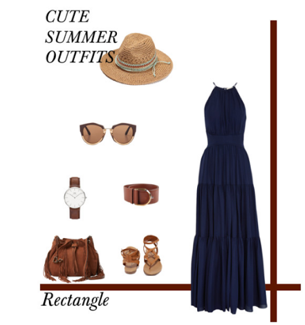 Cute Summer Outfits- Rectangle Body Type Cute Summer Outfits- Rectangle Body Type