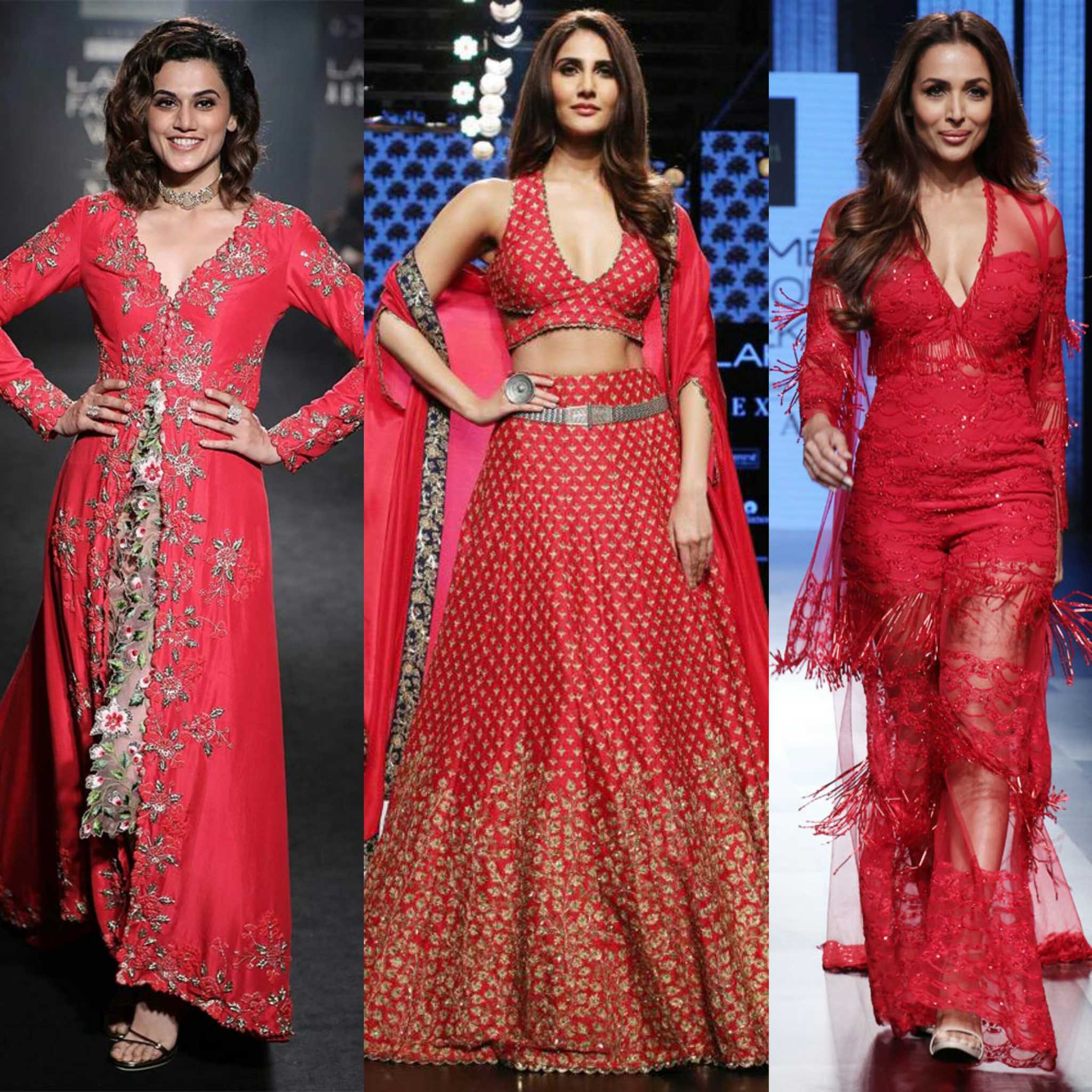 Lakme Fashion Week-RED-Colour of the season