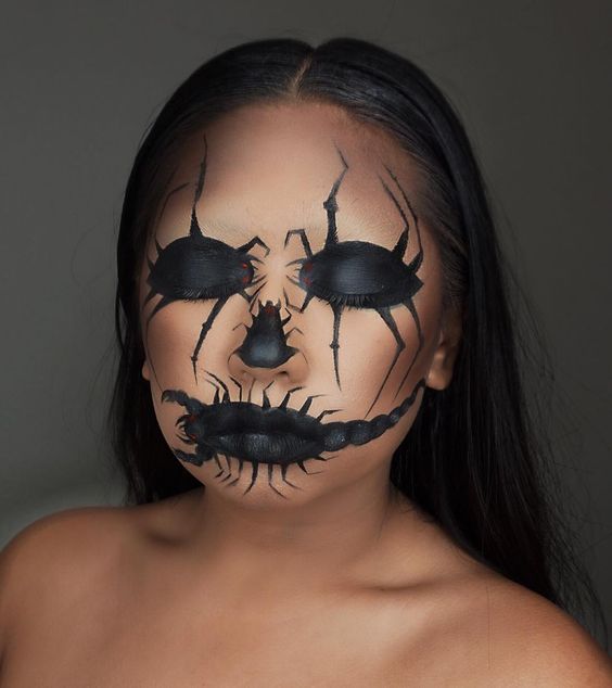 Creepy-Crawly Halloween Makeup Ideas
