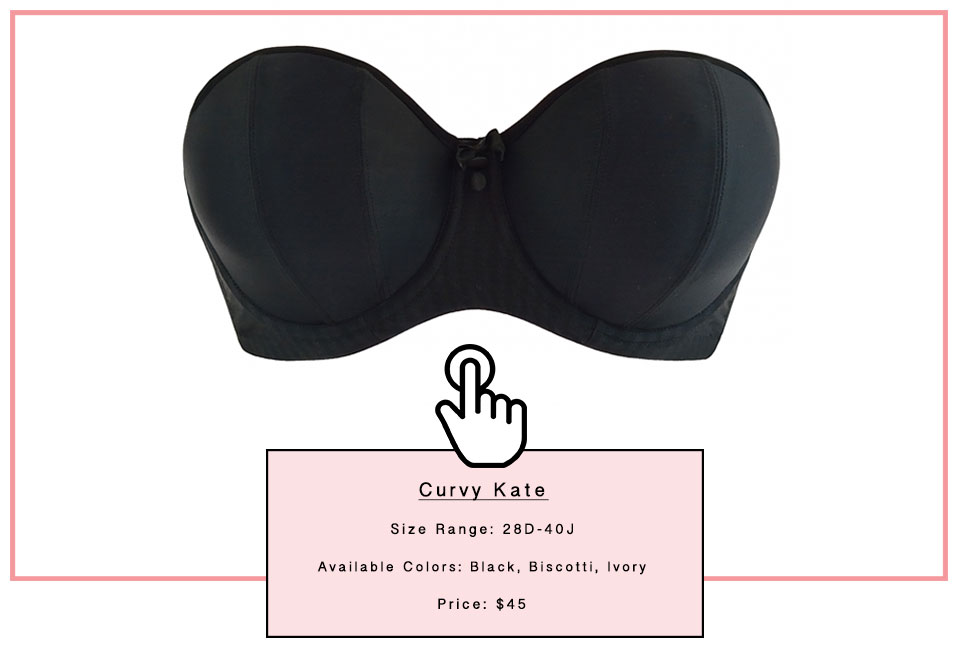 Curvy Kate Strapless Bra For Busty Boobs