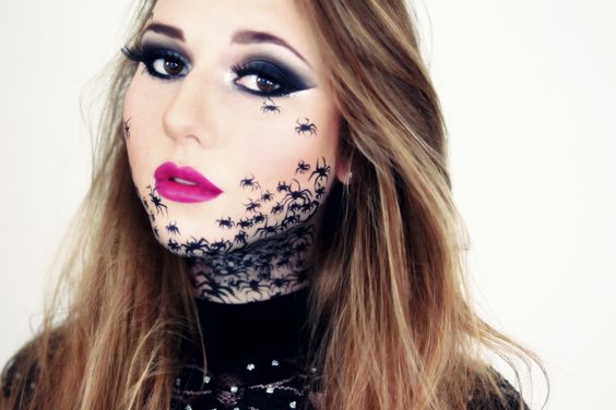 Creepy-Crawly Spider Halloween Makeup Ideas