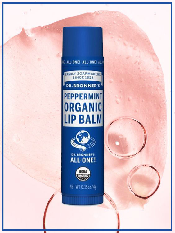 Best lip balms for chapped lips - Dr. Bronners