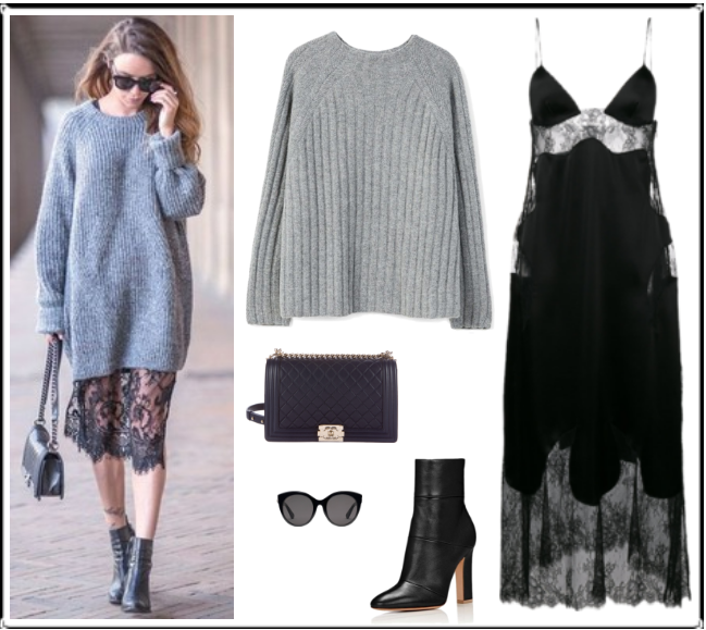 Fashion Trends 2017: Sweater Over Dress