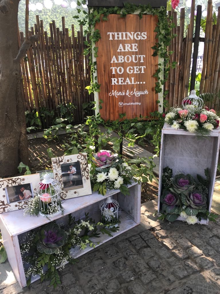 Wedding Decor On Budget: DIY Wedding Sign Under ₹500