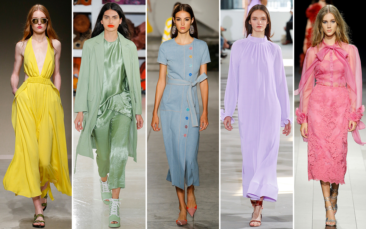 Spring/Summer Fashion Trends 2018 - Pastels