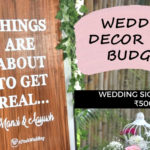 Wedding Decor On Budget: DIY Wedding Sign Under ₹500