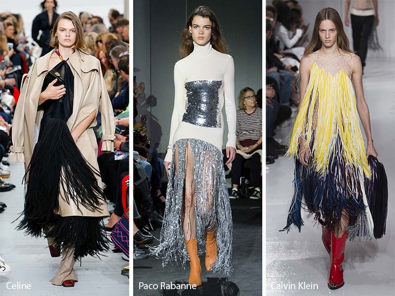 Spring/Summer Fashion Trends 2018 - Fringes