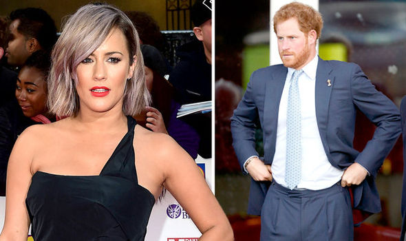 Prince Harry's girlfriend : Caroline Flack