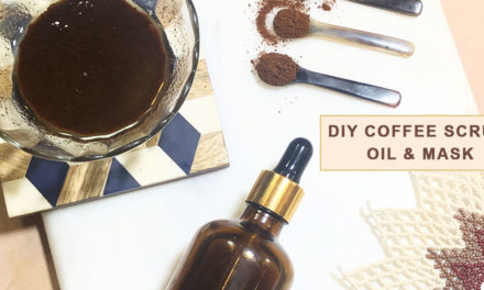 DIY Coffee Scrub, Oil & Mask | Natural Beauty Hack