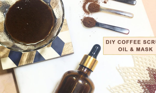 DIY Coffee Scrub, Oil & Mask | Natural Beauty Hack