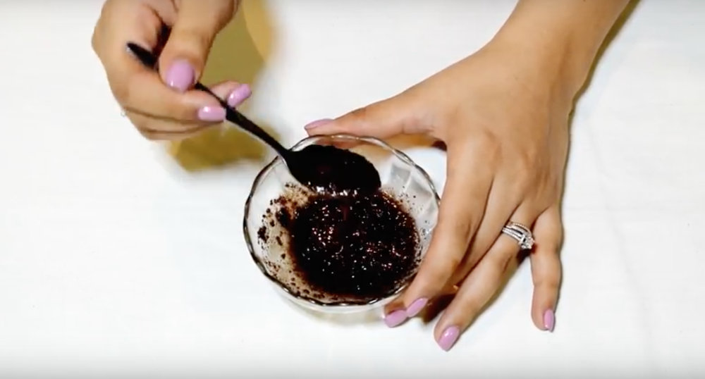 DIY Coffee Scrub, Oil & Mask